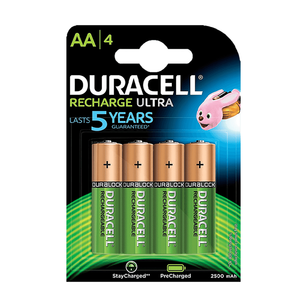 Buy Duracell Recharge Plus 2500 mAh NiMH AA Rechargeable Battery (Pack